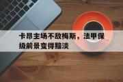 IM电竞下载网址-卡昂主场不敌梅斯，法甲保级前景变得黯淡